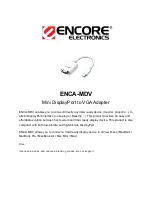 Encore ENCA-MDVP Datasheet preview