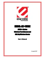 Encore ENDSL-A2+WIG2 User Manual preview