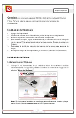 Preview for 4 page of Encore ENEGA-1320 Quick Installation Manual