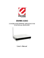 Preview for 1 page of Encore ENH-WI-3GN3 User Manual