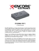 Предварительный просмотр 1 страницы Encore ENH908-NWY Features