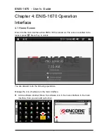 Предварительный просмотр 9 страницы Encore ENIS-1670 User Manual