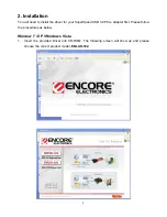 Предварительный просмотр 5 страницы Encore ENLUH-302 User Manual