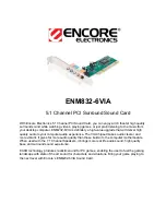 Encore ENM832-6VIA Datasheet preview