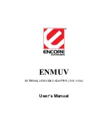 Предварительный просмотр 1 страницы Encore ENMUV - User Manual