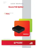 Encore ENNPOE-S User Manual preview