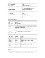Preview for 2 page of Encore ENPSWI-2012 - QUICK INSTALLATION GUIDE V1.2 Specifications