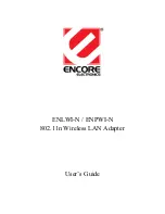 Предварительный просмотр 1 страницы Encore ENPWI-N User Manual