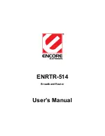 Encore ENRTR-514 User Manual предпросмотр