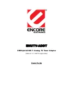 Предварительный просмотр 1 страницы Encore ENUTV-ADDT User Manual