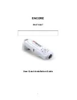 Encore ENUTV-DAT Quick Installation Manual preview