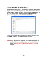 Предварительный просмотр 21 страницы Encore ENVCWI-G1 - V1.0 Software User'S Manual