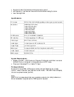 Preview for 2 page of Encore ENXTV-X2 EXTERNAL TV TUNER PRO Specifications