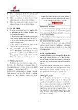 Preview for 14 page of Encore EW28X11BX Operator'S Manual