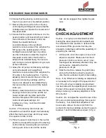 Предварительный просмотр 18 страницы Encore EW36FS481VH Operator'S Manual