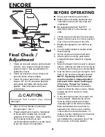 Предварительный просмотр 5 страницы Encore Premier HydroPro 48K250WT Operator'S Manual