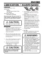 Предварительный просмотр 8 страницы Encore Premier HydroPro 48K250WT Operator'S Manual