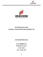 Preview for 3 page of Encore Rage ER32FS600VL Operator'S Manual