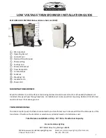 Preview for 2 page of Encore TR-150SS-15 Installation Manual