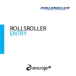 Предварительный просмотр 1 страницы ENCRAJE ROLLSROLLER ENTRY Manual