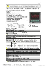 Preview for 1 page of ENDA EI7412 Manual