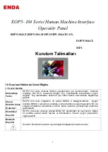 ENDA EOP5-104 Series Installation Instructions Manual preview