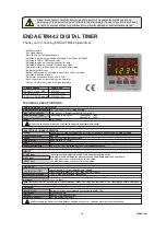 Предварительный просмотр 1 страницы ENDA ETM442 Series Manual