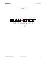 endaq Slam Stick C User Manual preview