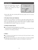 Preview for 42 page of Endeavour Tools ET8636 Instruction Manual