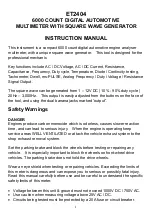 Preview for 1 page of ENDEAVOUR 9321280371903 Instruction Manual