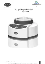 Предварительный просмотр 1 страницы Endecotts Air Sizer 200 Operating Instructions Manual