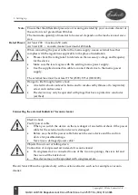 Предварительный просмотр 10 страницы Endecotts Air Sizer 200 Operating Instructions Manual