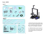 Предварительный просмотр 2 страницы Ender Ender-3 Pro Instructions For Assembly