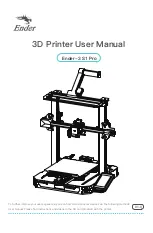 Предварительный просмотр 1 страницы Ender Ender-3 S1 Pro User Manual