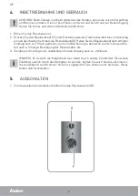 Предварительный просмотр 6 страницы Enders 5500623 Assembly And Instruction Manual