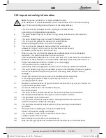 Preview for 5 page of Enders Ecoline 5560 Assembly And Instruction Manual