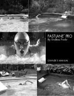 Endless Pools FASTLANE PRO Owner'S Manual preview