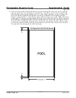 Предварительный просмотр 5 страницы Endless Pools Retractable Security Cover Supplemental Manual