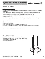 Предварительный просмотр 7 страницы Endless Summer 153100 Owner'S Manual