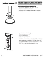 Предварительный просмотр 10 страницы Endless Summer 153100 Owner'S Manual
