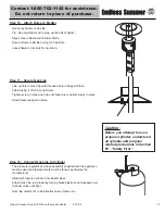 Предварительный просмотр 11 страницы Endless Summer 153100 Owner'S Manual