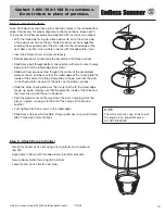 Preview for 11 page of Endless Summer 233000 Owner'S Manual