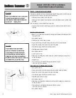 Предварительный просмотр 12 страницы Endless Summer 235000 Owner'S Manual