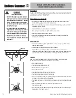 Предварительный просмотр 14 страницы Endless Summer 235000 Owner'S Manual