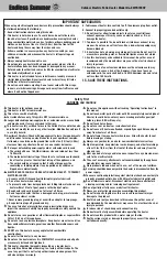 Preview for 2 page of Endless Summer ENDLESS SUMMER EWTR720SP Owner'S Manual