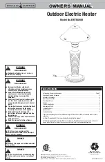 Endless Summer EWTR890B Owner'S Manual предпросмотр