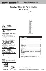 Endless Summer EWU710SP Owner'S Manual preview