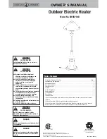 Preview for 1 page of Endless Summer EWUR730B Owner'S Manual