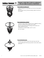 Предварительный просмотр 8 страницы Endless Summer GWT501A Owner'S Manual