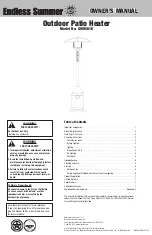 Endless Summer GWU501E Owner'S Manual preview